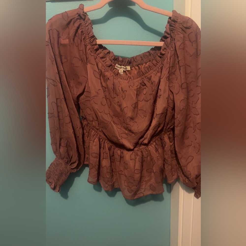 Jealous Tomato Dusty Rose Blouse